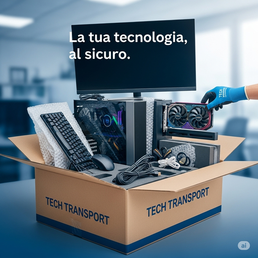 Trasloco IT Sicuro: PC e Hardware - Servizio Giornaliero