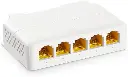 Extender PoE Gigabit a 5 porte con 1 PoE in 4 uscite PoE